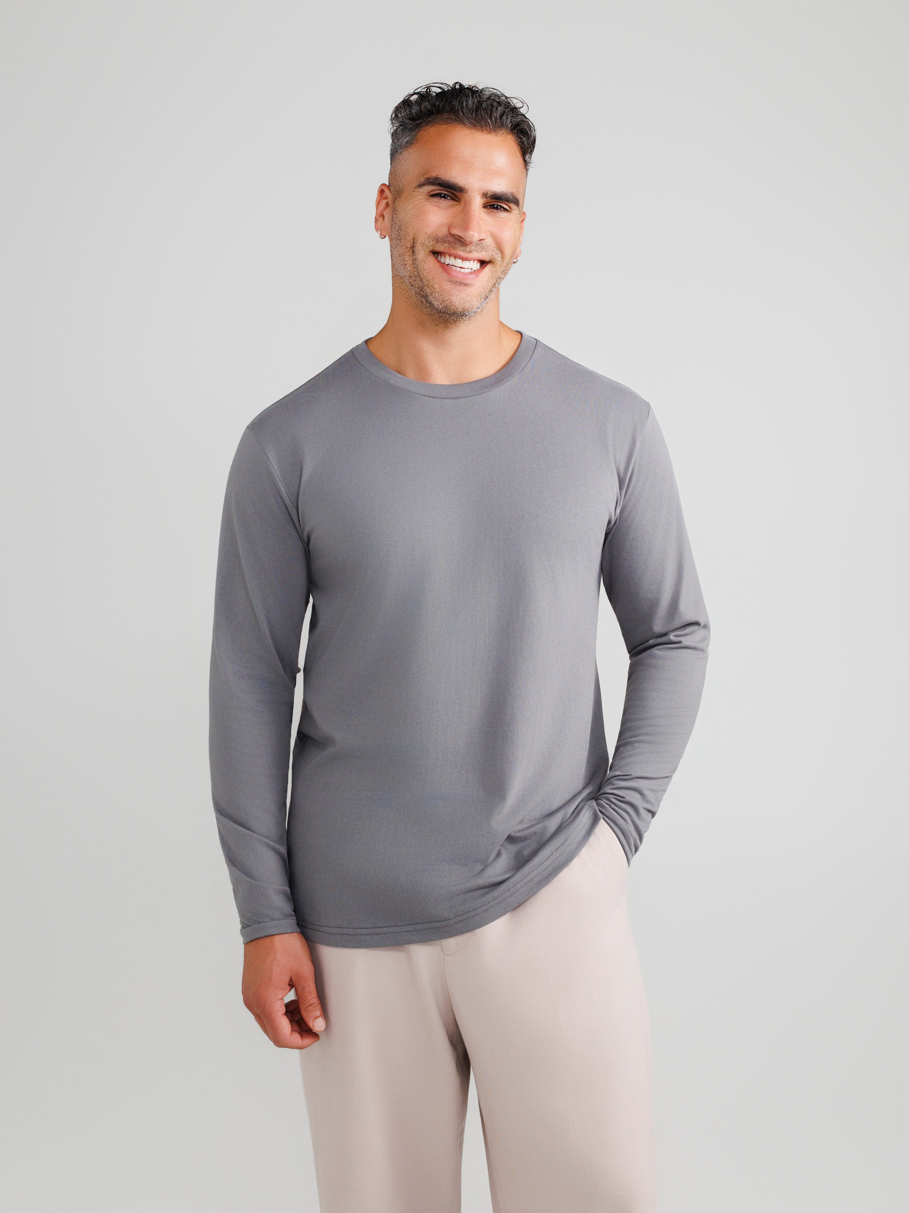 Dark Gray Long Sleve